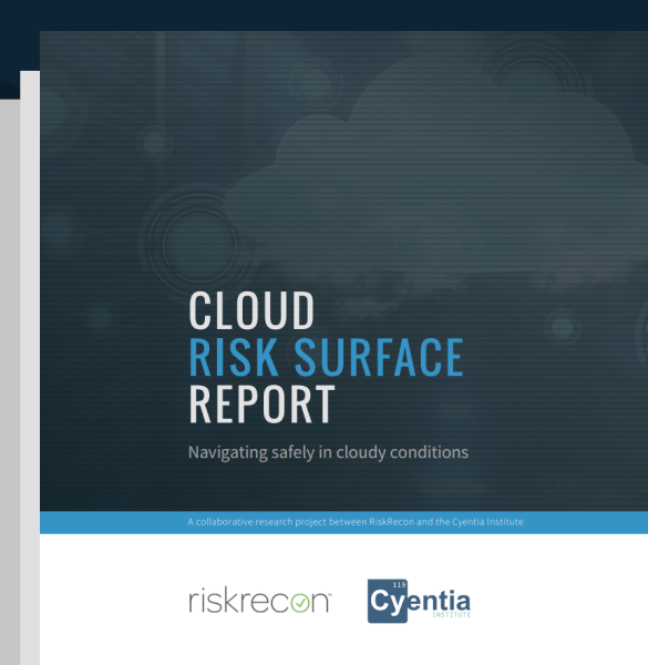 The Cloud Risk Surface Report | RiskRecon