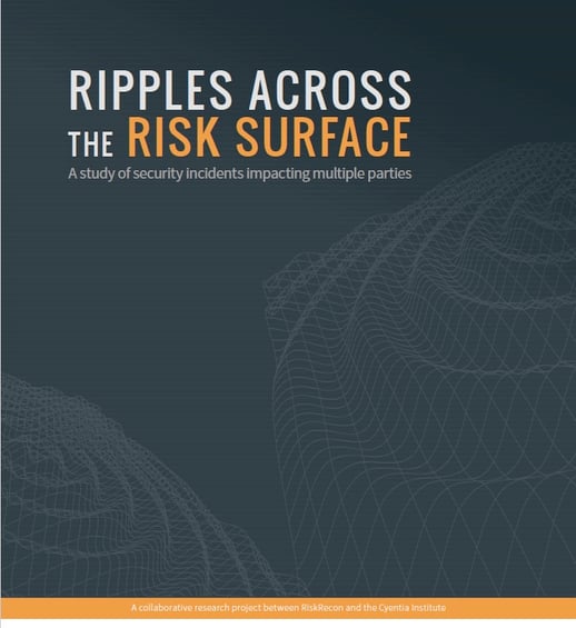 Ripples Across the Risk Surface Report | RiskRecon