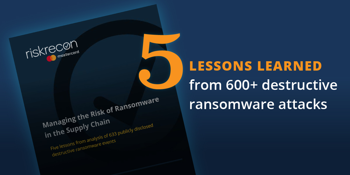 White Paper: Five Lessons Learned from Over 600 Ransomware Attacks