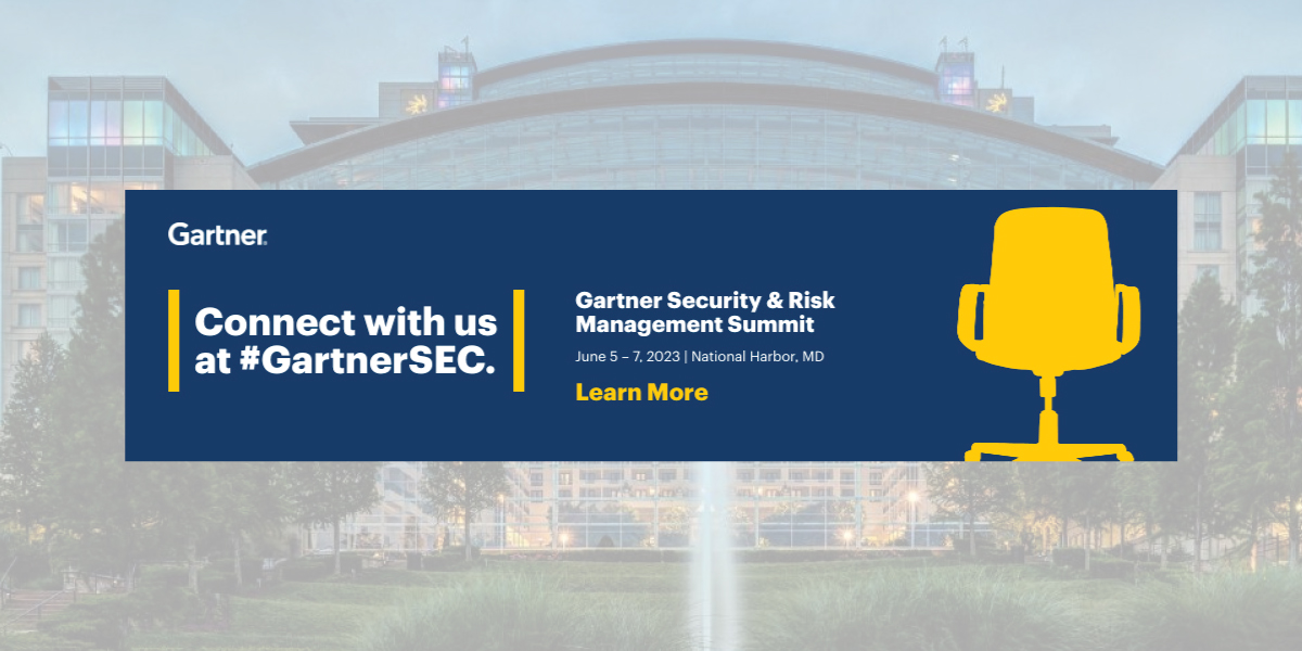 Meet with us at the Gartner Security & Risk Summit RiskRecon